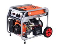 Генератор бензиновый 6,0 кВт 220В 27 л с электростартером и колесами TOR KM8000H