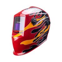 Маска сварщика КОРУНД-2 огонь (ф-р 7100V, пр-во FoxWeld/КНР),без коробки