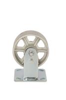 Колесо большегрузное неповоротное FCS 54 125 мм чугунное (F)