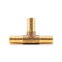 Тройник-соединитель латунный AERO ёлочка 9мм