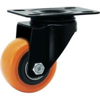 Колесо мебельное поворотное SCZ 25 50 мм (оранжевый)