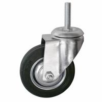 Колесо поворотное SCt 97 85 мм резина с болтом (F)