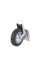 Колесо поворотное резина SCb 63 160 мм с тормозом (F)