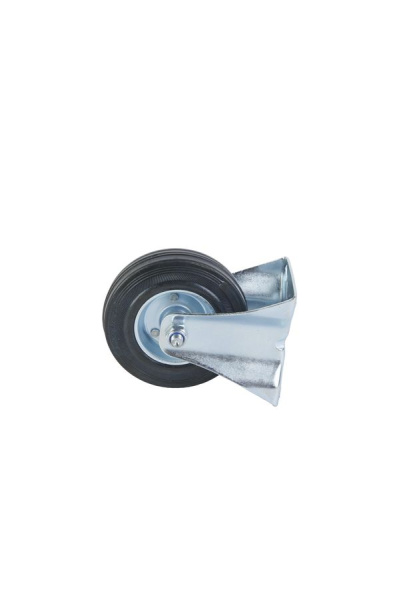 Колесо неповоротное усиленное резина FRC 55 125 мм