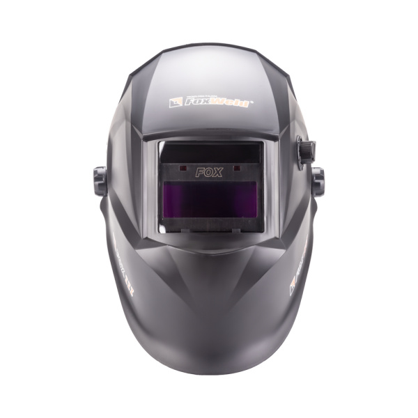 Маска сварщика FOX 3 черная (ф-р АСФ 4/9-13 с внеш. и внутр. рег.) без коробки