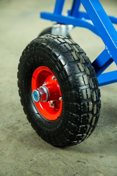 Тележка для баллонов пропан + кислород TOR ТГК-П, 2 баллона (250 пневмо+160поворотное)