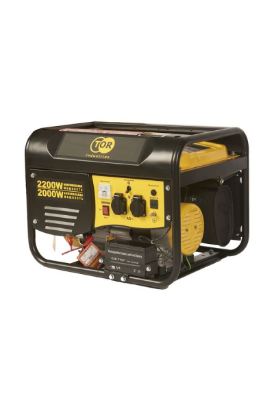 Генератор бензиновый 2,0 кВт 220В 15л с электростартером TOR TR2500E