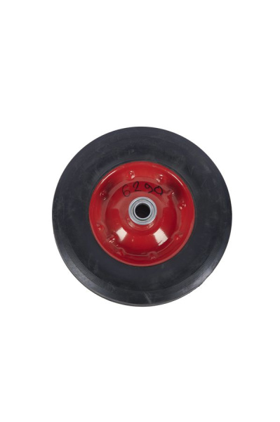 Колесо литое резиновое 250 мм SR1900 несимметричное (шариковый подшипник)