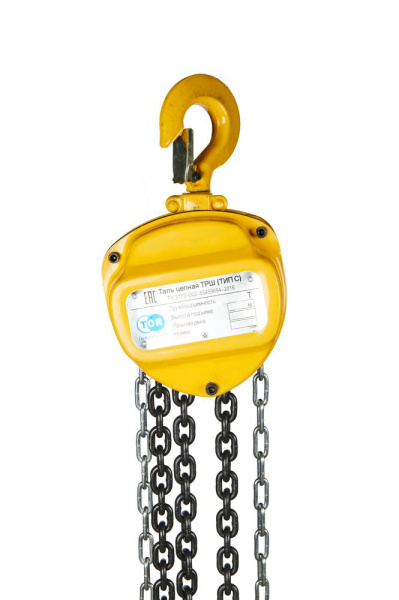 Таль ручная шестеренная TOR ТРШ C 1,0ТХ6М