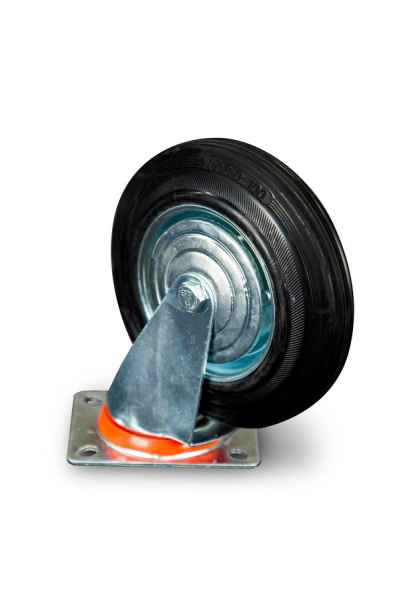 Колесо поворотное резина SC 80 200 мм (Y)