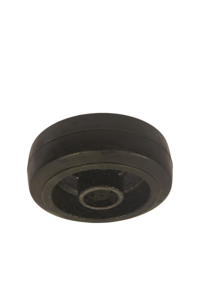 Колесо большегрузное D 54 125 мм резина на ось (F)