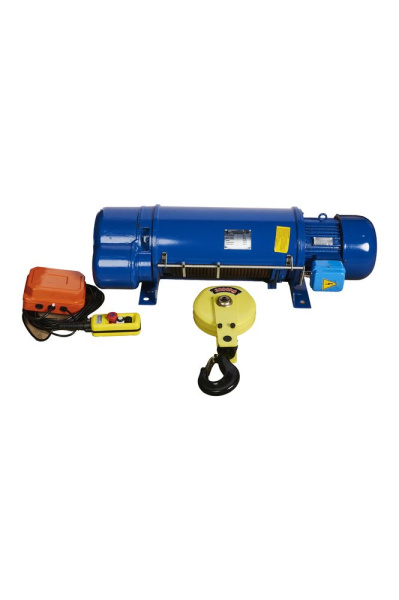 Таль стационарная на лапах  3,2 т 12 м 380 В электрическая канатная TOR CD