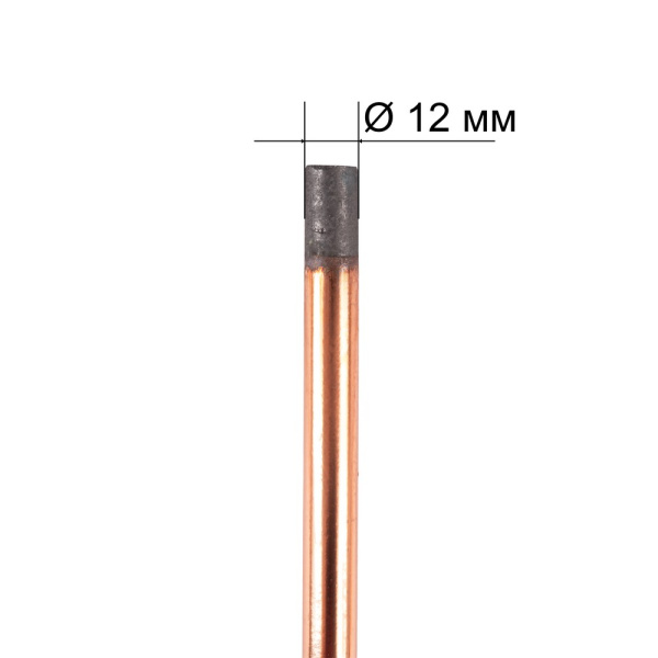 Электрод угольный КО 12х305 мм (упак.25 шт.)