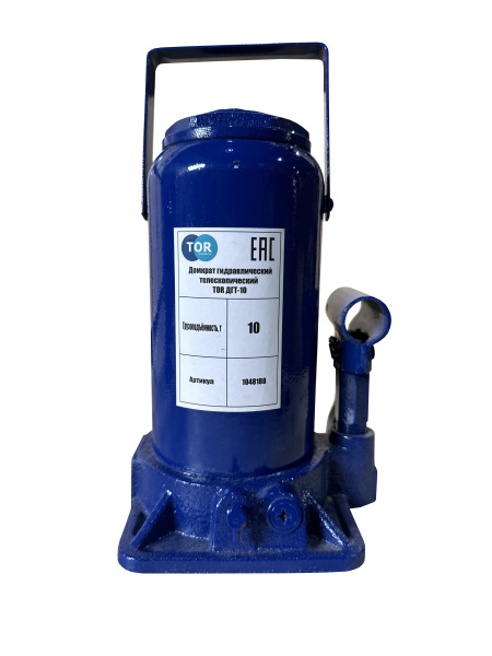 Домкрат гидравлический телескопический TOR ДГТ-10 г/п 10 т (2 уровня) (X)