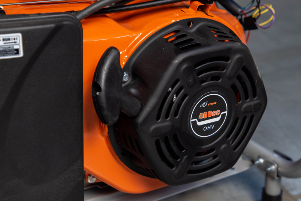 Генератор бензиновый 8,0 кВт 220В 27 л с электростартером и колесами TOR KM11000H