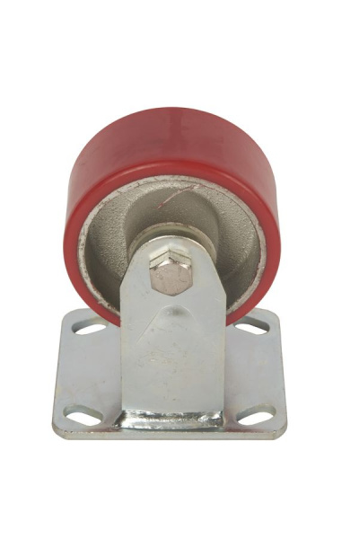 Колесо большегрузное неповоротное FCp 46 100 мм полиуретановое (F)