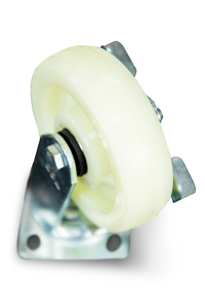 Колесо большегрузное поворотное SCdnb 63 150 мм полипропиленовое с тормозом