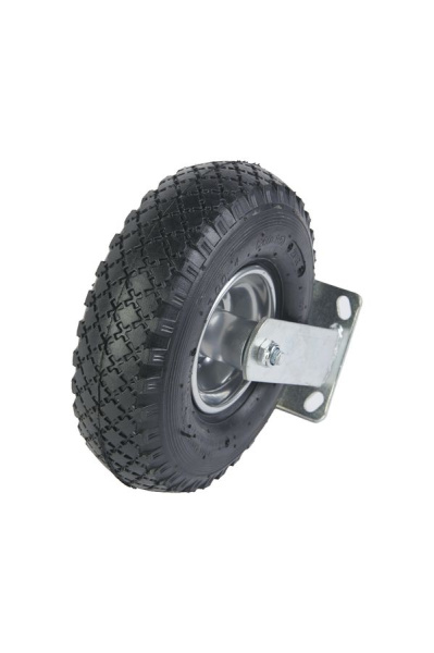 Колесо пневматическое резиновое 260 мм PRF 85 неповоротное на кронштейне