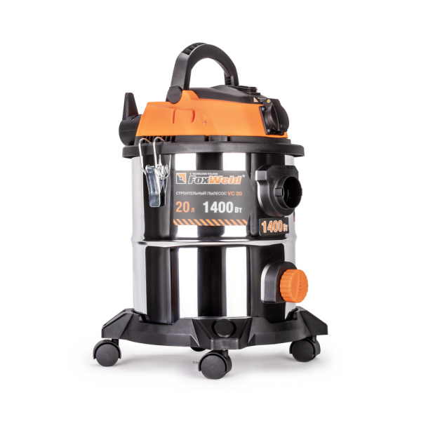 Строительный пылесос FoxWeld VC 20