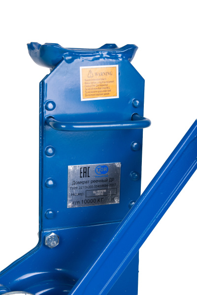 Домкрат реечный TOR ДР 10000 10 т PRO