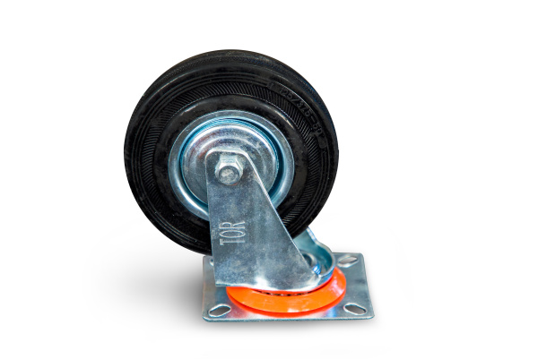 Колесо поворотное резина SC 55 125 мм (N)