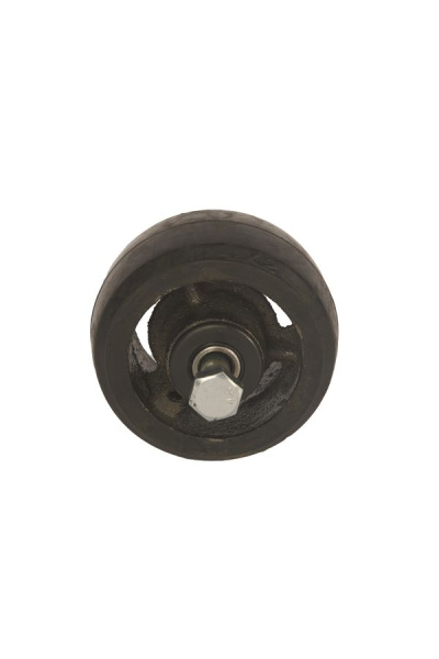 Колесо большегрузное D 46 100 мм резина на ось (F)