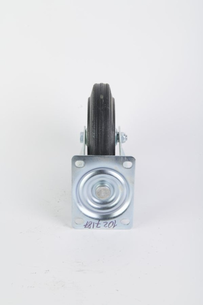 Колесо поворотное усиленное резина SRC 80 200 мм