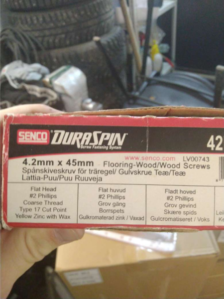 Саморез Дерево + дерево, SENCO 42K45MY