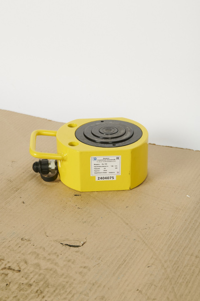 Домкрат гидравлический телескопический низкий TOR ДТ100Г69 100 т (3 уровня)