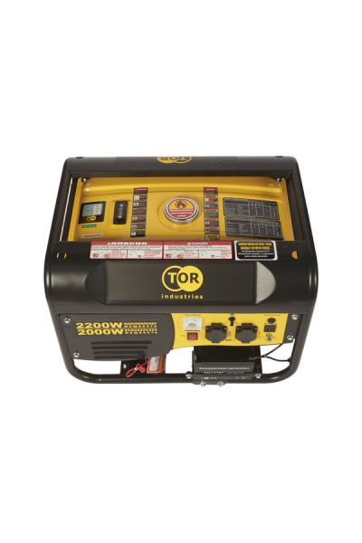 Генератор бензиновый 2,0 кВт 220В 15л с электростартером TOR TR2500E