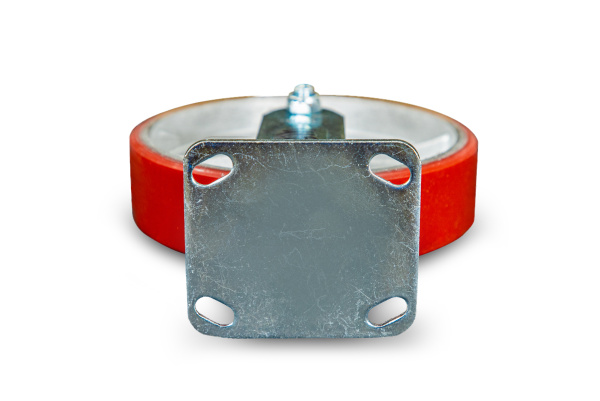 Колесо большегрузное неповоротное FCp 80 200 мм полиуретановое (N)