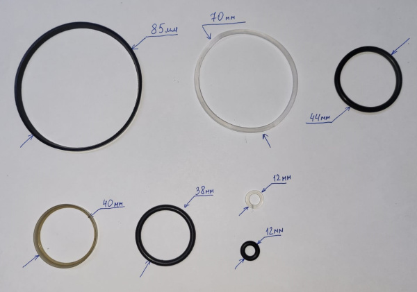 Набор манжет для трубогибов 12 т