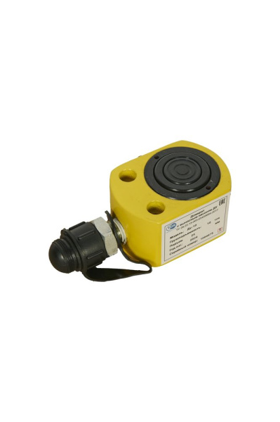 Домкрат гидравлический телескопический низкий TOR ДТ10Г25 10 т (2 уровня)