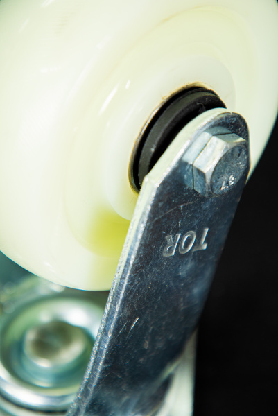 Колесо большегрузное поворотное SCdnb 55 125 мм полипропиленовое с тормозом