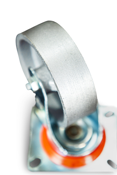 Колесо поворотное чугунное EM01 VKV 100 100 мм термостойкое