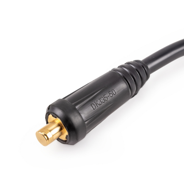 Кабель сварочный_Клемма 300А_Вилка 35-50, сеч. 35 мм2, 3 м