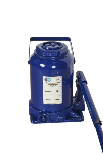 Домкрат гидравлический телескопический TOR ДГТ-20 г/п 20 т (2 уровня) (X)