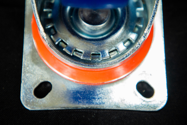 Колесо поворотное резина SRCLb 63 160 мм с тормозом (N)