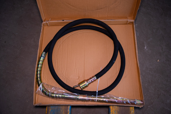 Гибкий вал с вибронаконечником для глубинных вибраторов ZN-C/TD-C 32 мм 4,0 м