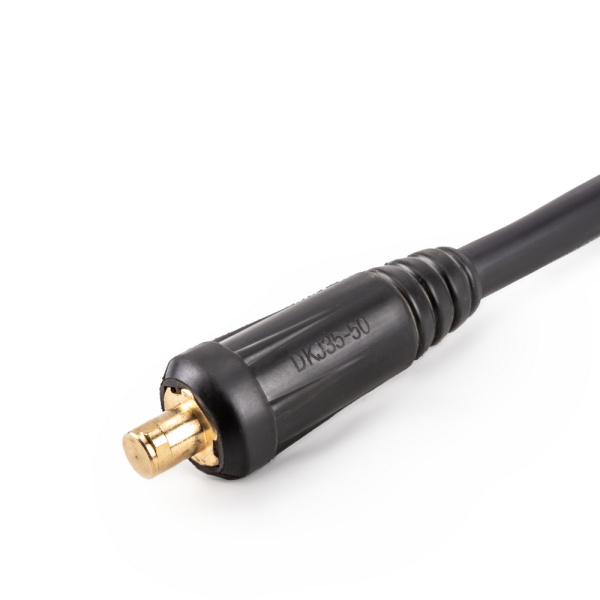 Кабель сварочный_Клемма 500А_Вилка 35-50, сеч. 50 мм2, 3 м