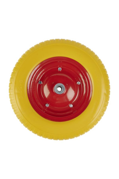 Колесо литое полиуретановое 360 мм PU 2400 (20 мм шариковый подшипник)