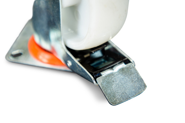 Колесо поворотное полипропилен SRCnb 55 125 мм с тормозом (N)