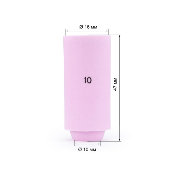 FoxWeld Cопло керам. 16,0мм №10 (701.0113/TC0007, пр-во FoxWeld/КНР)