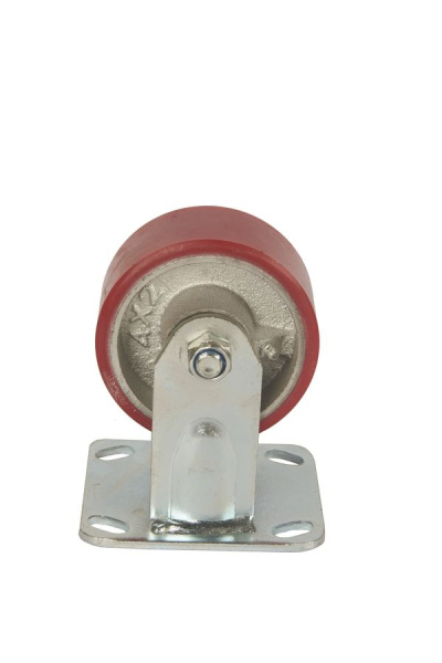 Колесо большегрузное неповоротное FCp 46 100 мм полиуретановое (N)