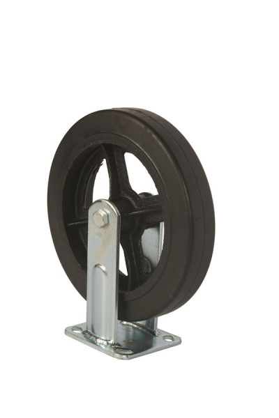 Колесо большегрузное неповоротное FCd 85 250 мм обрезиненное (N)