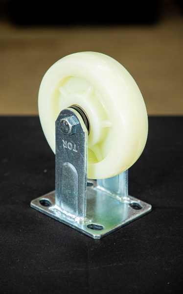 Колесо большегрузное неповоротное FCdn 80 200 мм полипропиленовое