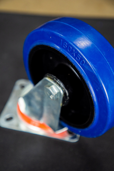 Колесо поворотное резина SRCL 63 160 мм (N)