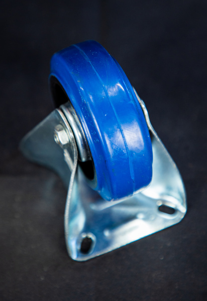 Колесо неповоротное резина FRCL 42 100 мм (N)