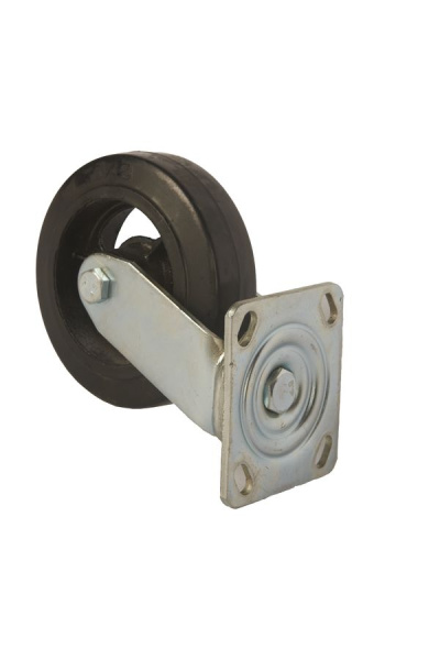 Колесо большегрузное поворотное SCd 63 150 мм обрезиненное (F)